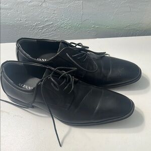 Alfani Men's Classic Black Oxfords